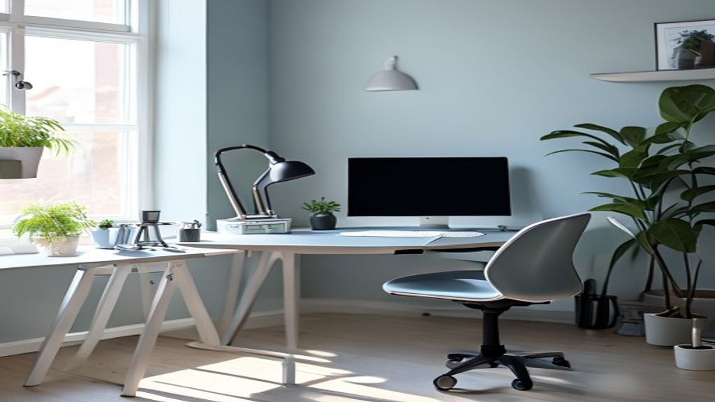 Disket arbejdspladser med små øvelser integreret i rutinen